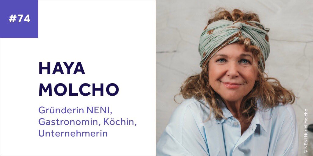 Neue Podcast Episode mit #HayaMolcho, der Gastronomin, Unternehmerin und Gründerin von #neni. Wir sprechen u.a. über ihr #Familienunternehmen, Balagan, Kurskorrektur und über ihre Visionen! Jetzt anhören rolemodels.co/podcast/haya-m… @David @isasun #nenifood