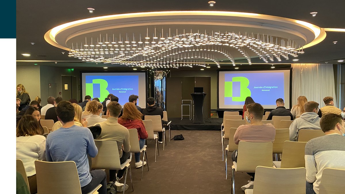 Bouygues_Immo's tweet photo. #InsideBI 🧐
Nos stagiaires et alternants ont participé au #CampusBI, une journée d’#intégration qui cette année s'est déroulée au #ParcDesPrinces ⭐ Au programme : un format plénière avec présentation d’opérationnels le matin et des olympiades l’après-midi. Bienvenue à tous ! https://t.co/KTXeFAPcvW