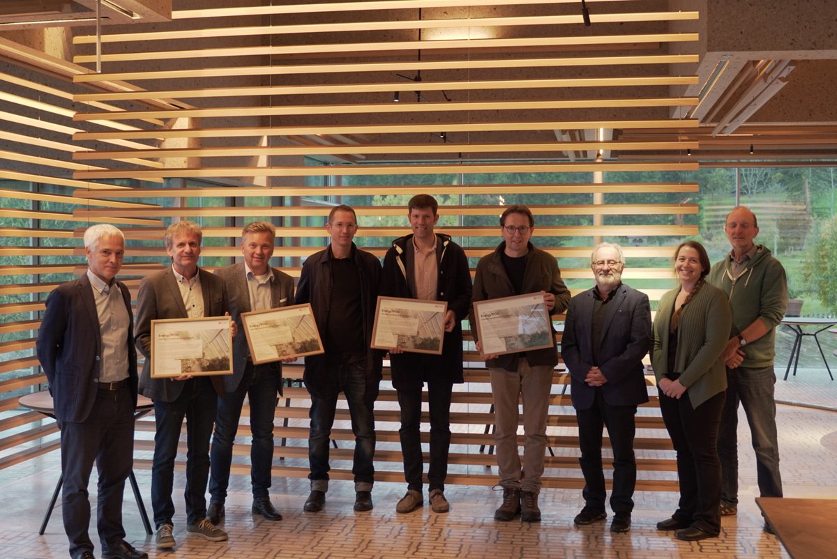 AEE_INTEC's tweet photo. Auszeichnung des Projekts „Energie2POG - Hybrider Energieverbund am Pogusch"
Demonstration eines hybriden, hinsichtlich betrieblicher Stoffströme optimierten Energieversorgungssystems für einen Gastronomie und Hotelbetrieb in exponierter Lage
@BMKlimaschutz @AEE_INTEC #pogusch https://t.co/1tXUFnKKUL