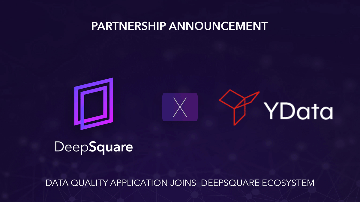 The community keeps growing!!! Data quality application <a href="/YData_ai/">YData (acquired by KPMG)</a>  joins the DeepSquare ecosystem. The more the merrier 🚀🚀🚀
#AI #Data #HPC
linkedin.com/pulse/data-qua…