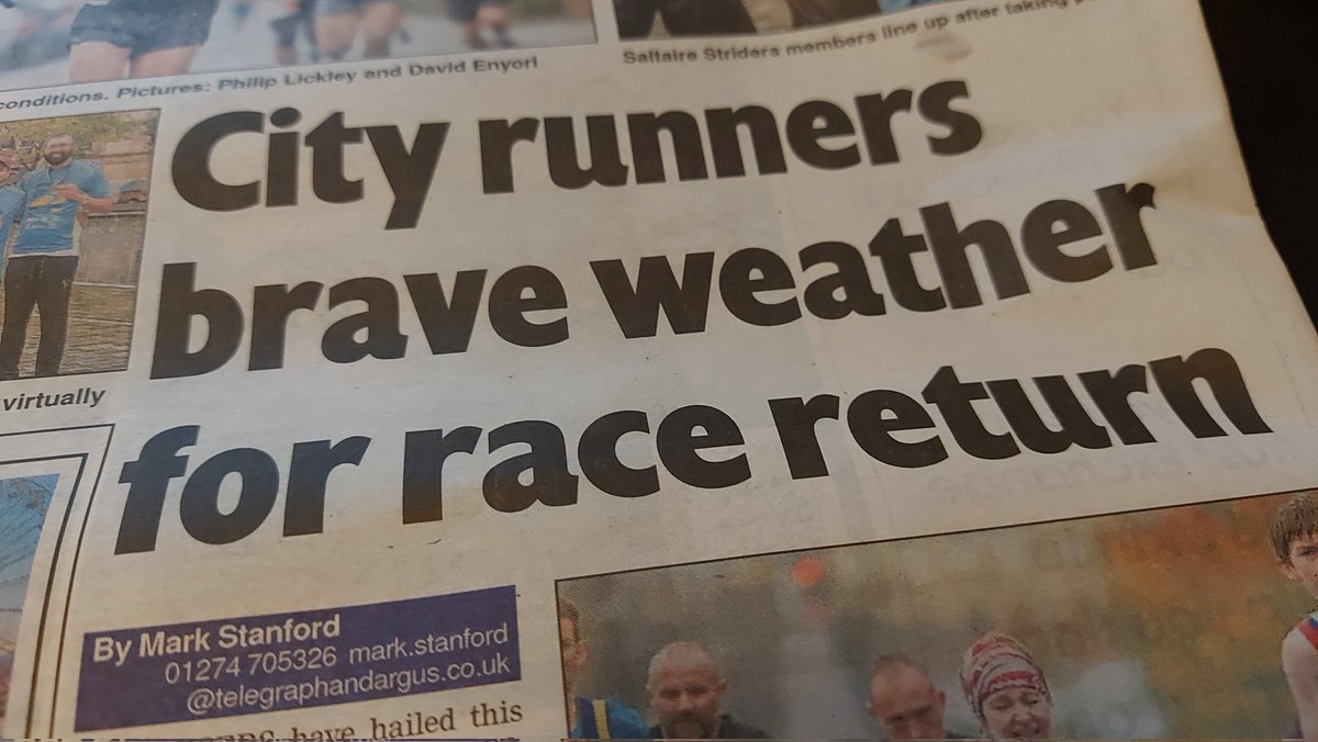 Pick up a copy of today's <a href="/Bradford_TandA/">Telegraph & Argus</a> to read more about #BCR2021!