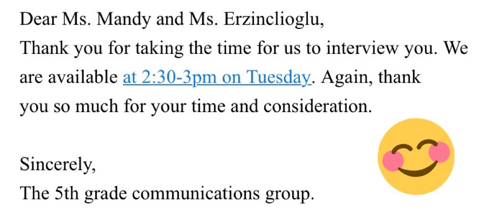 serzinclioglu's tweet photo. Day 54: Best part of my day - speaking with #5thgrade Ss about communication in our school. Such thoughtful questions about how to share information. They are empowered & inspired to take action and make a difference. #pdesrocks @SASchina #pudongproud #TTGs @daveyneill @MjHibbeln https://t.co/5tVrf22Q5I