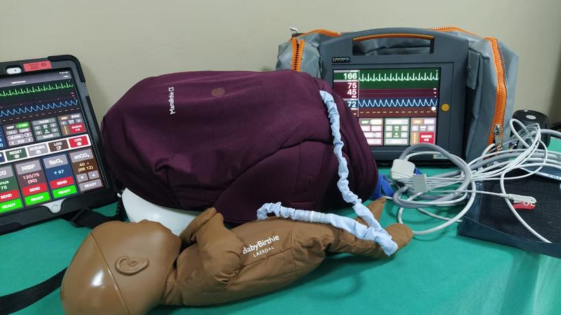 ImPACT_Anes's tweet photo. Low fidelity simulation #mamabirthie gives learners the chance to practice procedural skills in the context of a living , breathing patient.
Thank you @LaerdalGH for helping #meruhospital health workers practice this skills.@MKynesMD
@GE_Foundation @VUMCglobalanes https://t.co/7BpcqepVQ4