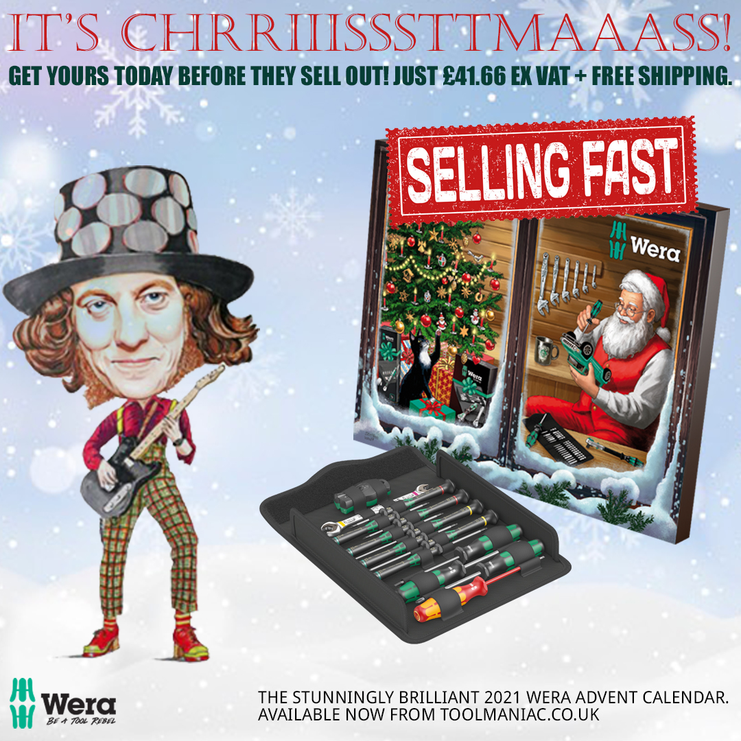 🌧☔️It's November so it's official ok to do the following:

🎼Blasting out Christmas tunes all day
🎄Putting up the Christmas decorations
🥛Replacing all beverages with Eggnog 
🛠Buying the 2021 <a href="/weratoolsuk/">Wera Tools UK</a> advent calendar

BUY NOW: tinyurl.com/2c8x2c4v