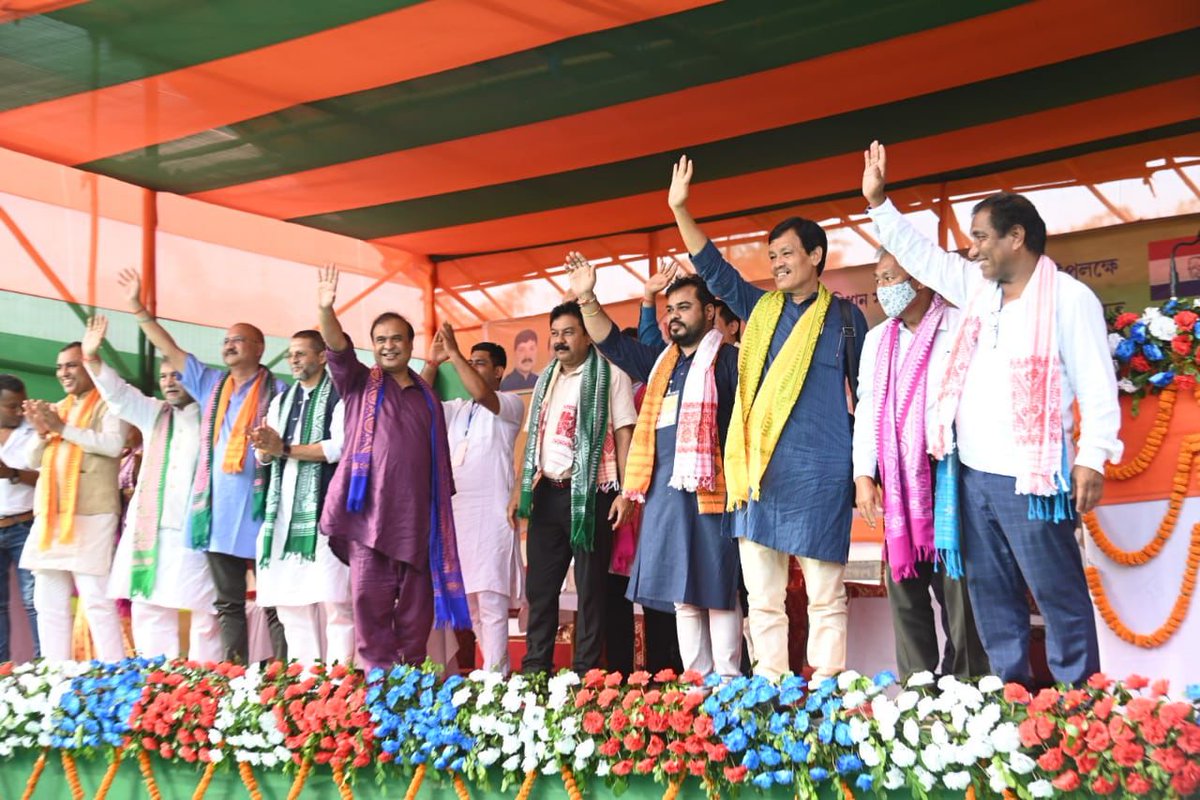 himantabiswa's tweet photo. How much I relish the huge victory of Jiron Basumatary in Gossaigaon bye-poll by 28252 votes.

My compliments to leaders and workers of @TheUPPLOfficial for ensuring such magnificent win of NDA. This further strengthens our resolve to continue delivering on good governance. https://t.co/9hL8WrLR1X