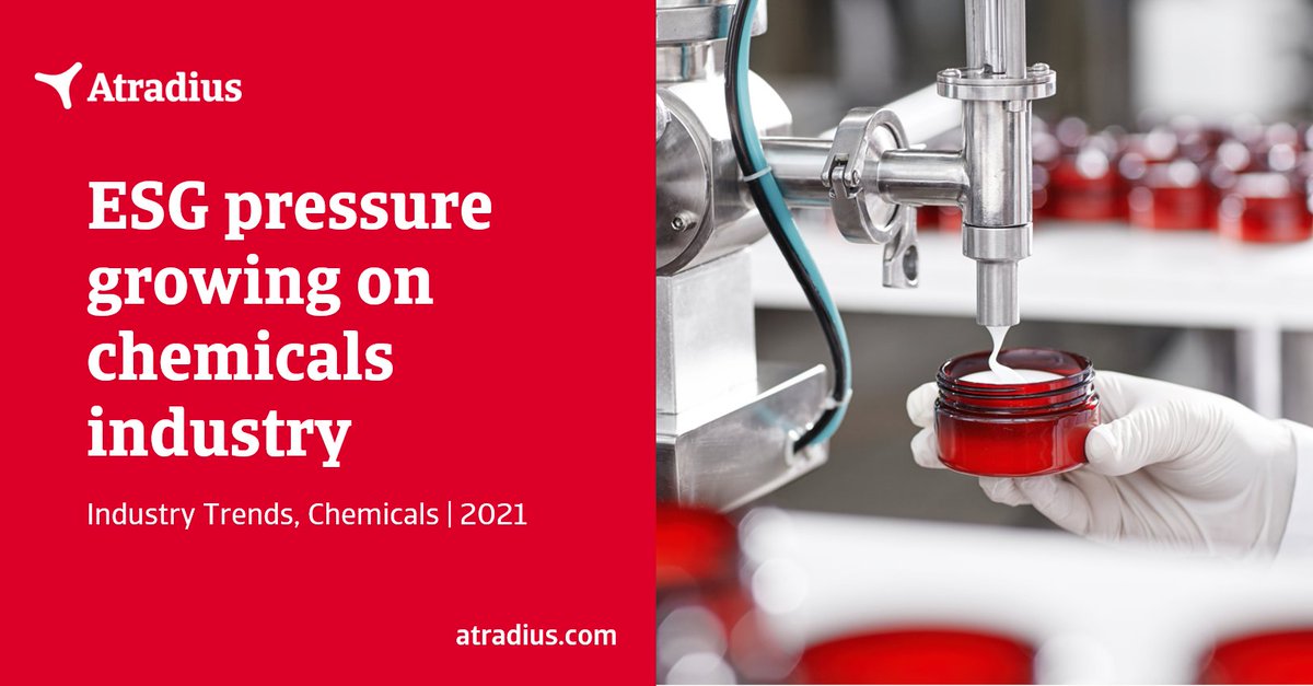 atradius's tweet photo. Strides made by cosmetics and home care companies in decarbonisation and minimising carbon footprints are putting pressure on other chemical companies to follow suit.

Find out more https://t.co/uZKcq4kuXX

#chemicals #chemicalsindustry #industrytrends https://t.co/R34aX3LpJ9