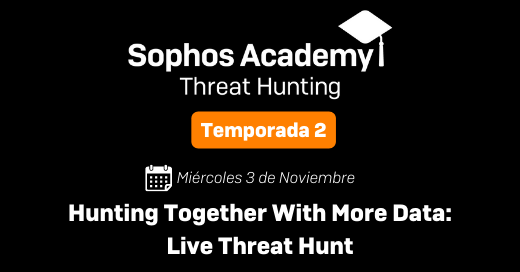 En esta sesión pondremos en práctica todo lo que hemos visto, es la #oportunidad perfecta ver Threat Hunting, y descubrir cómo mantenerse un paso por delante de los #ciberdelincuentes.
attendee.gotowebinar.com/register/83887…
#ThreatHunting #Academy #ÚltimaSesión