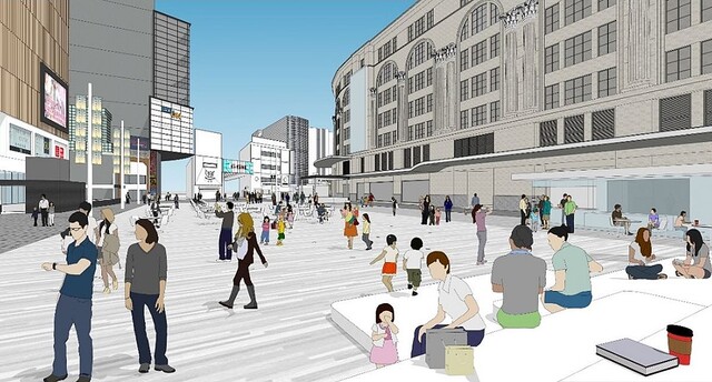 【12月2日まで】南海難波駅前を歩行者専用空間に、23日から社会実験
news.livedoor.com/article/detail…

大阪市は2日、南海難波駅前のタクシー乗降場を閉鎖し、歩行者専用の空間とする社会実験を23日から実施すると発表した。