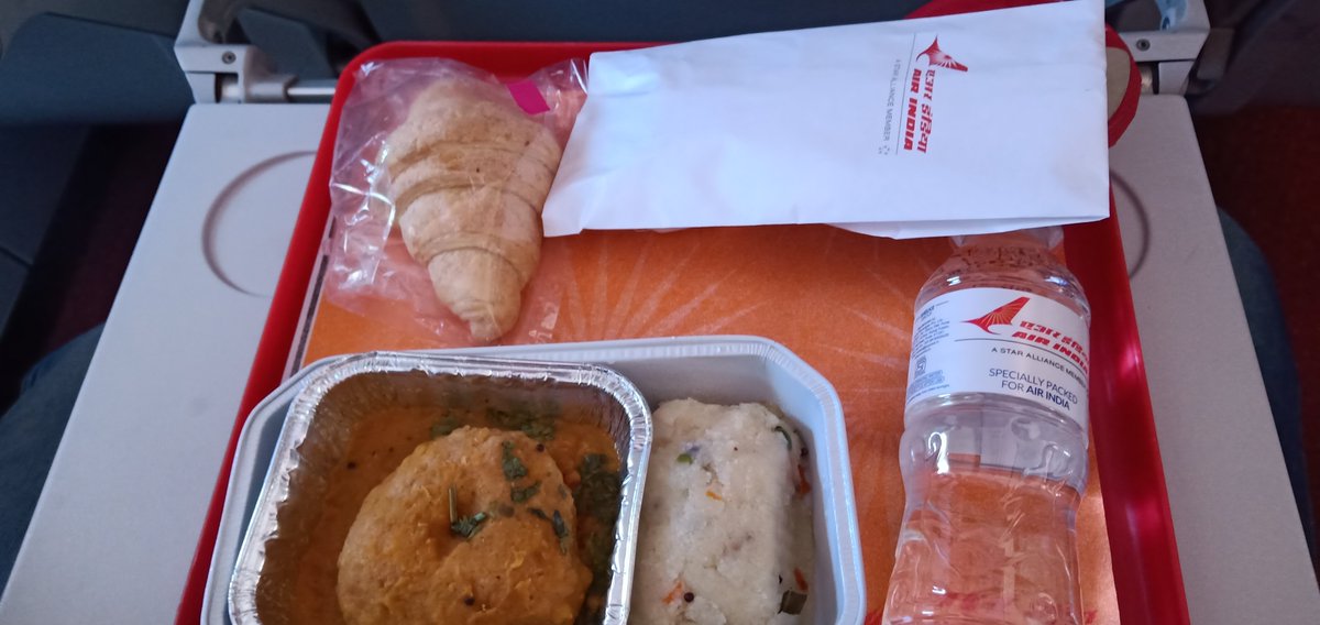 ashishpc6's tweet photo. Traveling with the @airindiain after long time #Pune to #Delhi #AI852 🙏🇮🇳🙏 Shukriya #AirIndia for your hospitality and inflight care. Nice crew members and catering offered. Inevitably Maharaja. https://t.co/LGKNUw7vqo