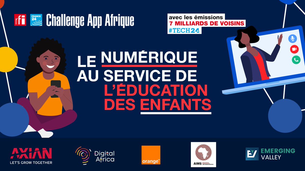 innovationbenin's tweet photo. Participez à la 6ème édition du challenge @AppAfrique sur le thème « Le numérique au service de l’éducation des enfants ».

En savoir plus => https://t.co/CVe2XuJIkM

Les inscriptions sont déjà ouvertes :  https://t.co/w10uZGMtI9 

 Date limite de soumission : 08/12/2021 https://t.co/kJPL1Ql3GX