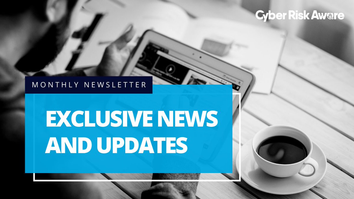 cyberriskaware's tweet photo. Don't miss out on exclusive Cyber Risk Aware news and information about our unique solution, sign up for our monthly newsletter: https://t.co/fQoQqe939B
#realtime #securityawarenesstraining #cyberbehaviour #cso #ciso https://t.co/wD3B0owaAP