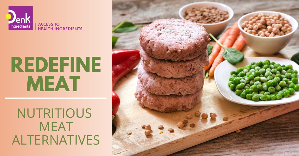 DenkIngredients's tweet photo. According to industry experts, rising health concerns about meat consumption along with increasing environmental consciousness are the growth drivers for meat alternatives. Now it's your turn: Boost your products by utilizing our  sustainable ingredients. #Sustainability #health https://t.co/yjLpNd1eKq