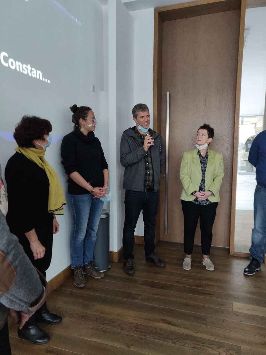 S2CENE_EU's tweet photo. ๐First get together moment in our project meeting (still with social distancing) ๐ท
S2CENE partners kick-offed the meeting with a sharing moment, in which everyone presented itself in person for the first time!
#S2CENE #secondchanceschools #socialinclusion #erasmus https://t.co/ScJKmNMFO8
