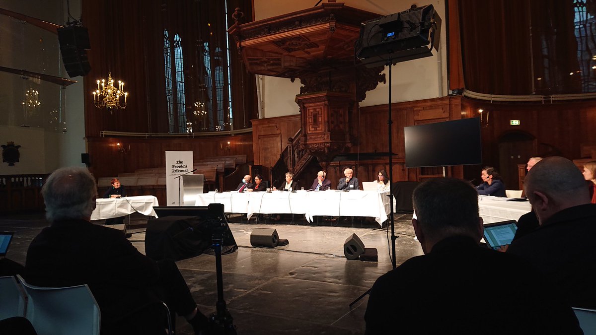ImaguruMike's tweet photo. The People’s Tribunal on the Murder of Journalists in Haag is getting publicity Nov 2, the International day to end impunity for crimes against journalists. The Tribunal and the public will hear evidence. Here to listen and report.
#ThePeoplesTribunal #PressFreedom #EndImpunity https://t.co/KBWLJ9VovB