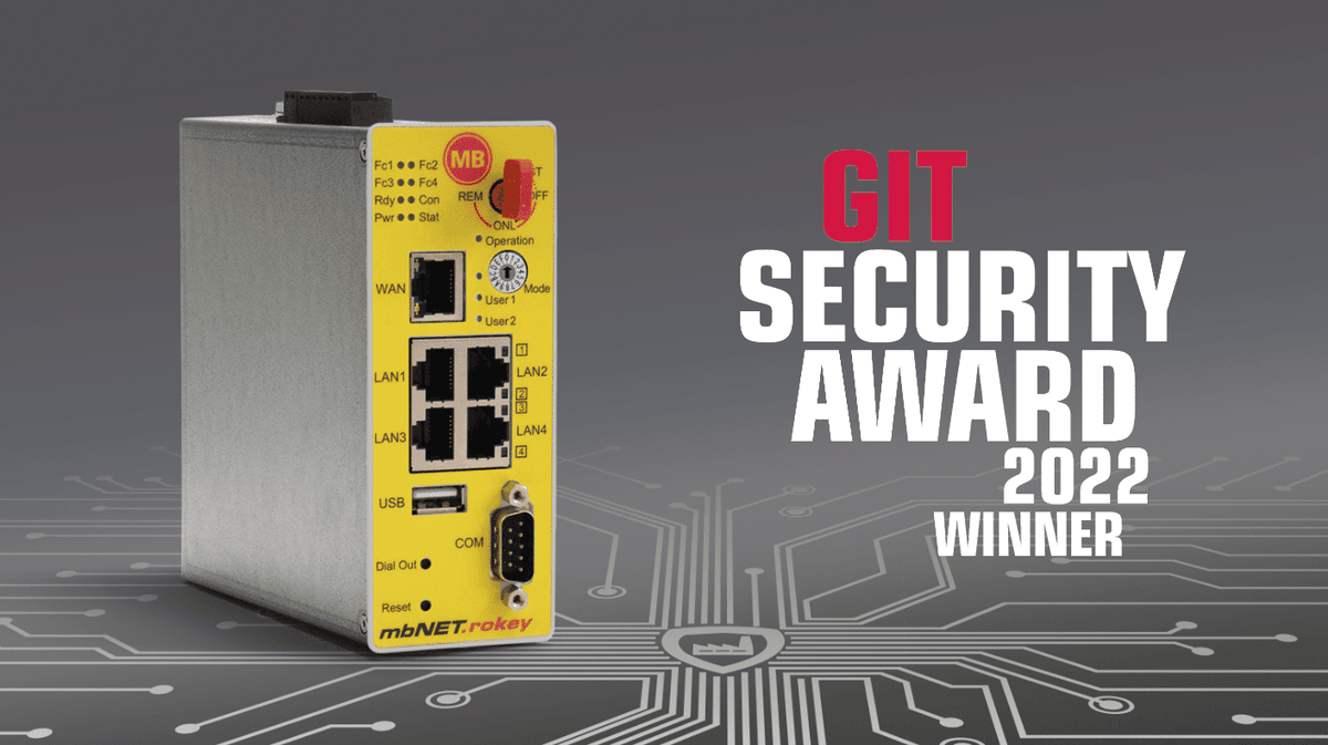 #nieuwste #nieuwsbrief Kunnen lokale productiemedewerkers een melding krijgen bij een remote access verbinding? Jazeker!
Maar ook mbNET.rokey winnaar GIT Security Award 2022!
Lees hem nu op online of meldt u aan voor onze nieuwsbrief.

buff.ly/3CFD8wK