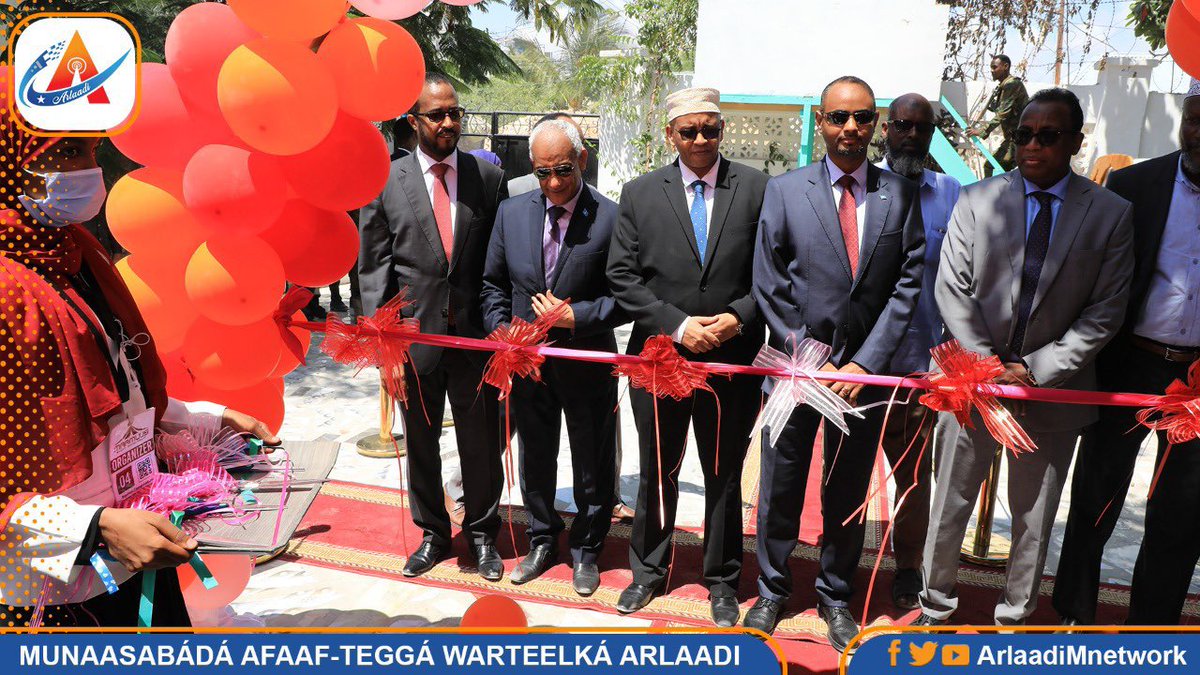 JamilaHagi's tweet photo. Congratulations to @ArlaadiMnetwork the first privately owned radio and television station in Somalia to broadcast news in the #Maay Dialect.

Congratulations @Aalbadri10 @IlyasAliHassan on taking the lead in this national endeavor.
@MoulidHujale @MowliidHaji @HarunMaruf https://t.co/SIL6VJdX7i