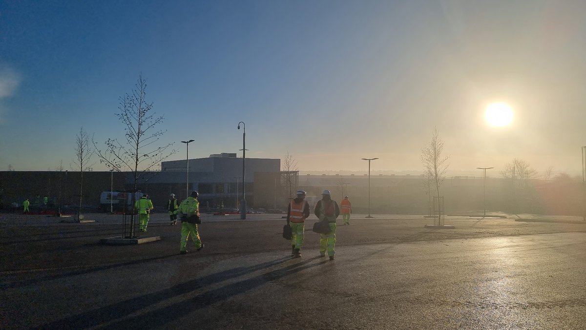 Good Morning from HMP Five Wells, just 48 hours until construction is complete and we enter the final stages in preparation of the first prisoner on 4 February 2022.