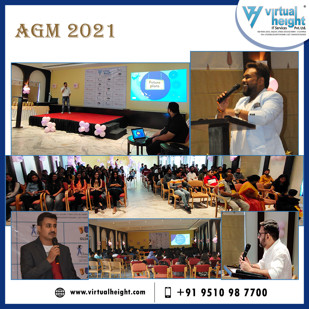 VirtualHeight's tweet photo. Annual General Meeting 2021 | Virtual Height IT Services Pvt. Ltd. #ThePeopleBehindourSuccess!
.
.
.
#AnnualGeneralMeeting #AGM2021 #Business #VirtualHeight #VHFamily #LifeatVirtualHeight #WeLoveourEmployeesβ€οΈοΈ #workculture #Ahmedabad #BestApplicationDevelopmentCompany https://t.co/TIn7JTwn7o