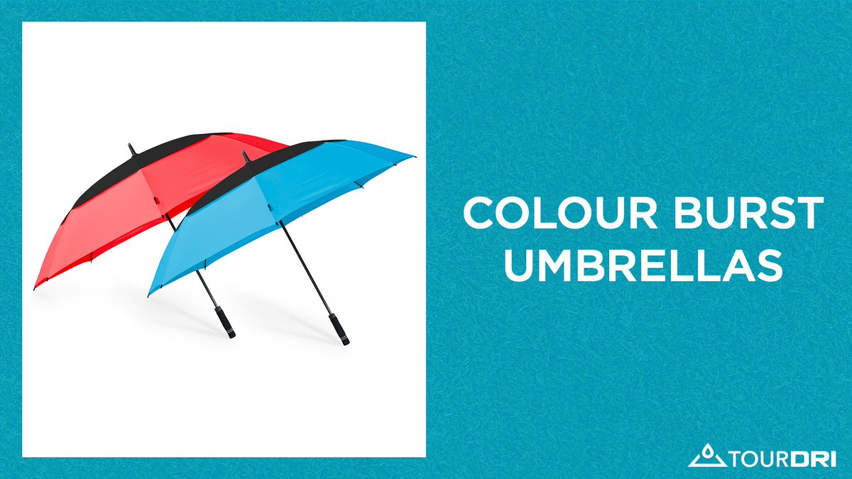 Tour_Dri's tweet image. ⛳️ A course favourite 🏌️ 

TourDri colour burst umbrellas are usable all year round, they feature UV resistant inner lining and offers great protection from the sun. ☂️ 

Find out more 👉 tourdri.com

#TourDri | #Golf