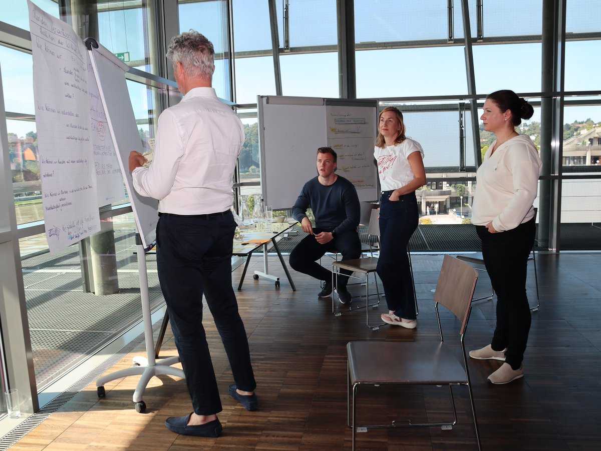 ArsElectronica's tweet photo. In cooperation with @ict_clean, #ArsElectronicaSolutions has developed the 'Sustainability Thinking' workshop and, with @BDO_Austria as its first customer, held an immersive and in-depth examination of the possibilities for finding sustainable solutions. https://t.co/OR689hZvBi https://t.co/sO28a8XJMx