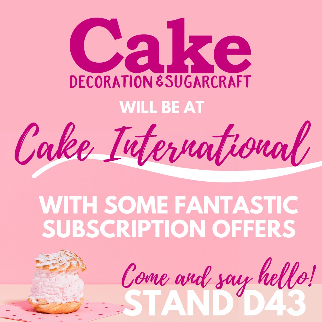 Bake & Decorate magazine tweet media