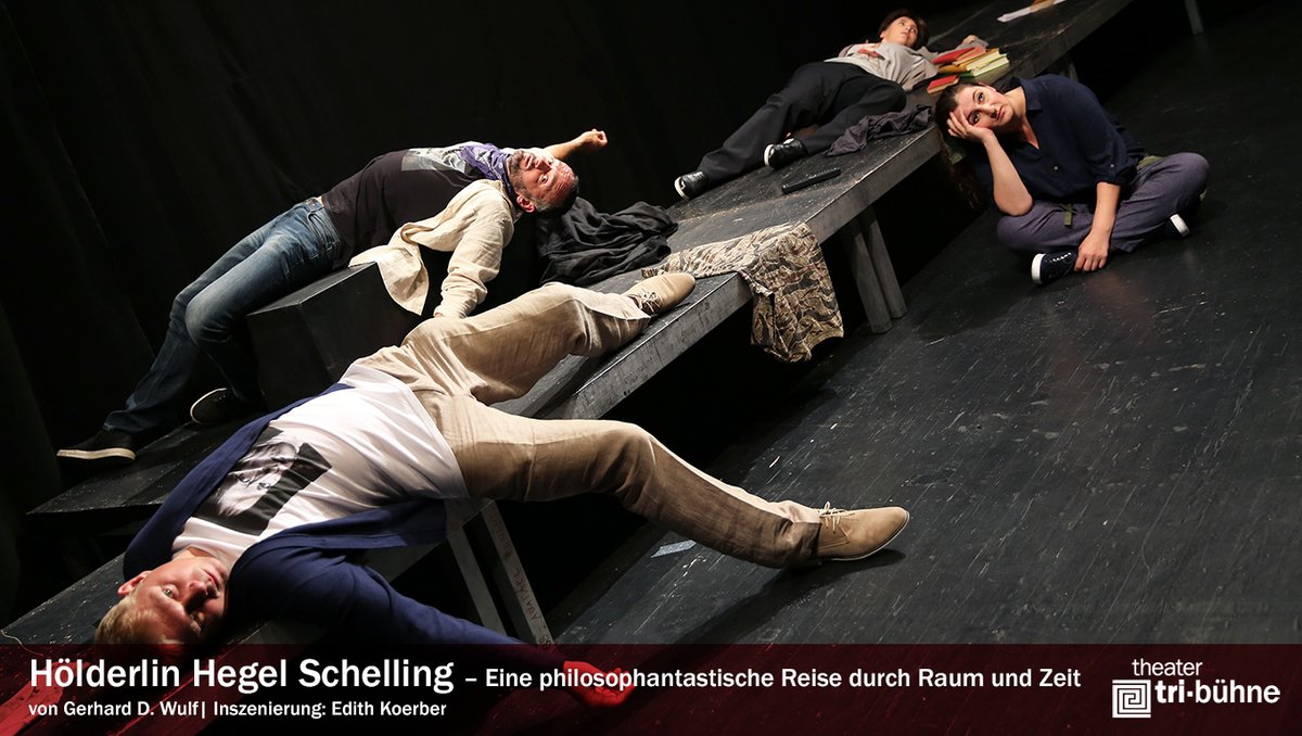"Die Natur kennt keine Moral... Es kommt die Zeit, in der die Natur die Politik diktiert!" So prophezeit es treffend der Tübinger Dichter im Stück "Hölderlin Hegel Schelling". Vorstellungen ab Mittwoch jeweils um 19 Uhr. Tickets und weitere Termine hier: tri-buehne.reservix.de/events