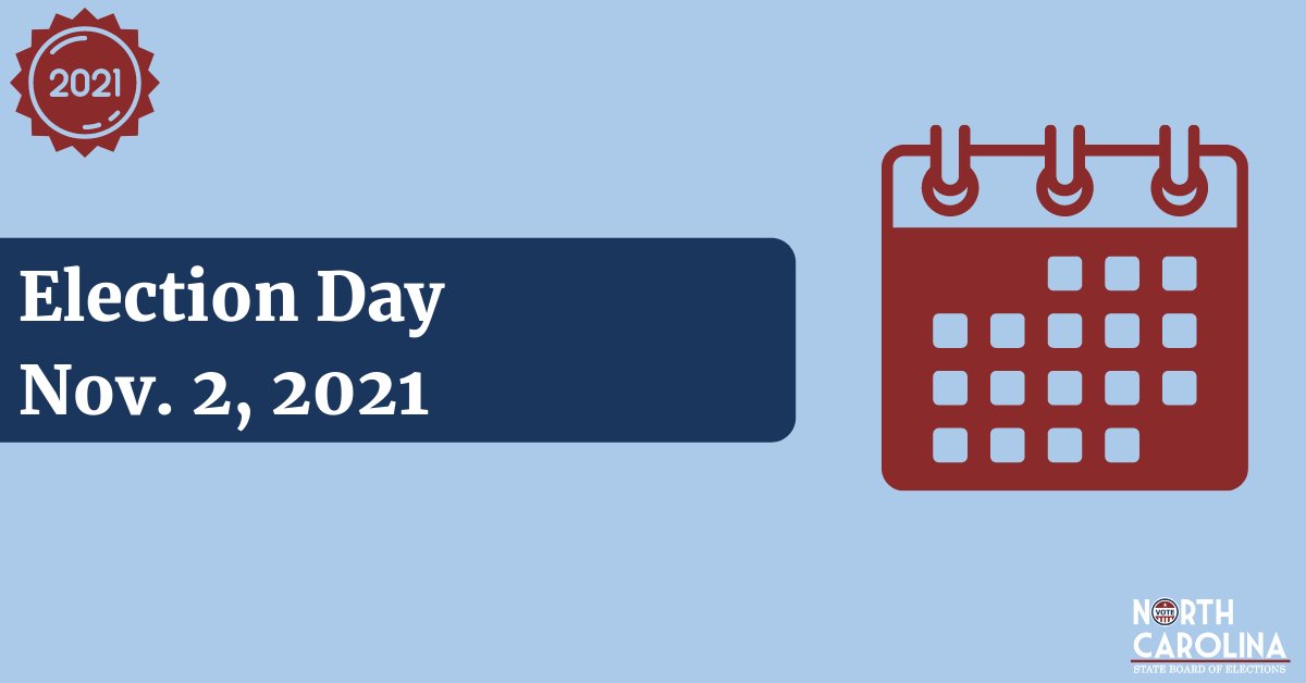 NCSBE's tweet photo. Today is Election Day for more than 460 municipalities across the state.
View contests: https://t.co/9isgy0NE51
Find a polling place: https://t.co/EbgpKJk4rj
#YourVoteCountsNC #TrustedInfo https://t.co/Ns8EylvA4N