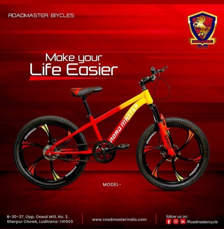RoadmasterC's tweet photo. A bike is the fastest in a rush 🚴

#Roadmaster #roadtrip #bicycle #doctor #fitness #ride #cyclelover #fun #bikes #favorite #roadmastercycle #brand #time #single #earth #trending #cyclejourney #colours #buycycle #kidslove #pollutionfree #moving #lifegoahead #singlejourney #enjoy https://t.co/Erf8vzuPlk