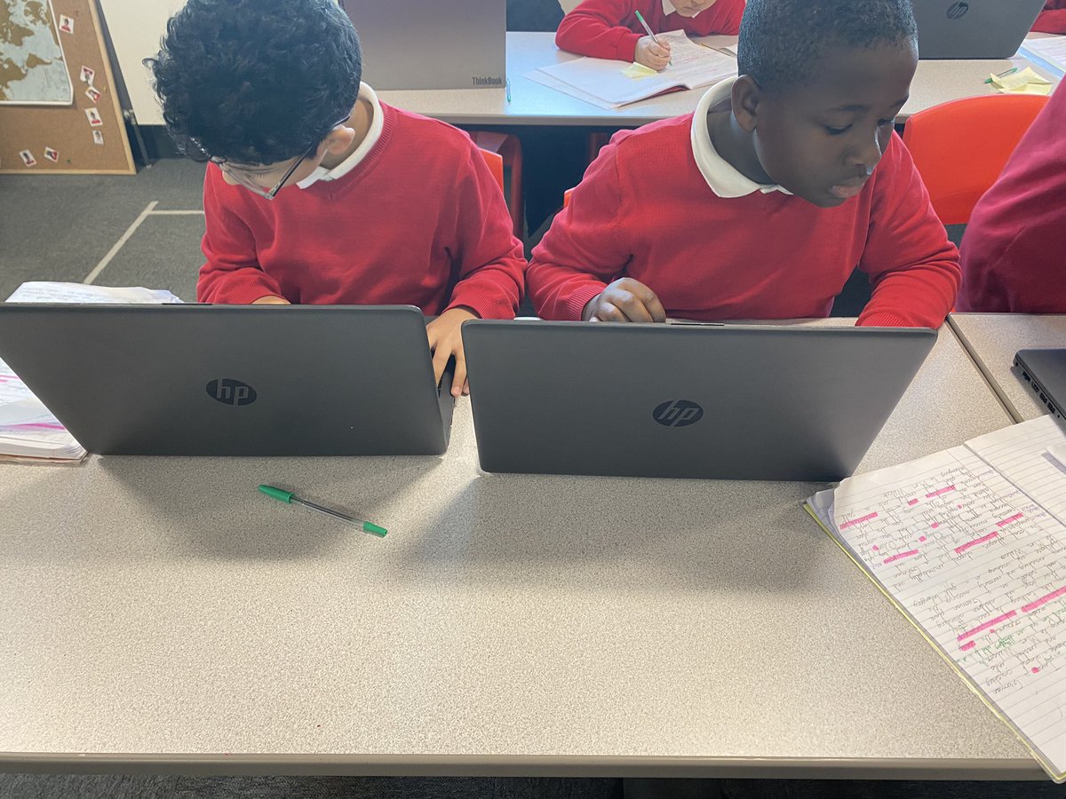 MrsHillWMPA's tweet photo. This week we have been writing a newspaper report about the plane crash in our novel #lettersfromthelighthouse now we’re polishing by typing them up #polishing #usingict @kestrelmead @MissBickleyKMPA https://t.co/RgMoJdhumH