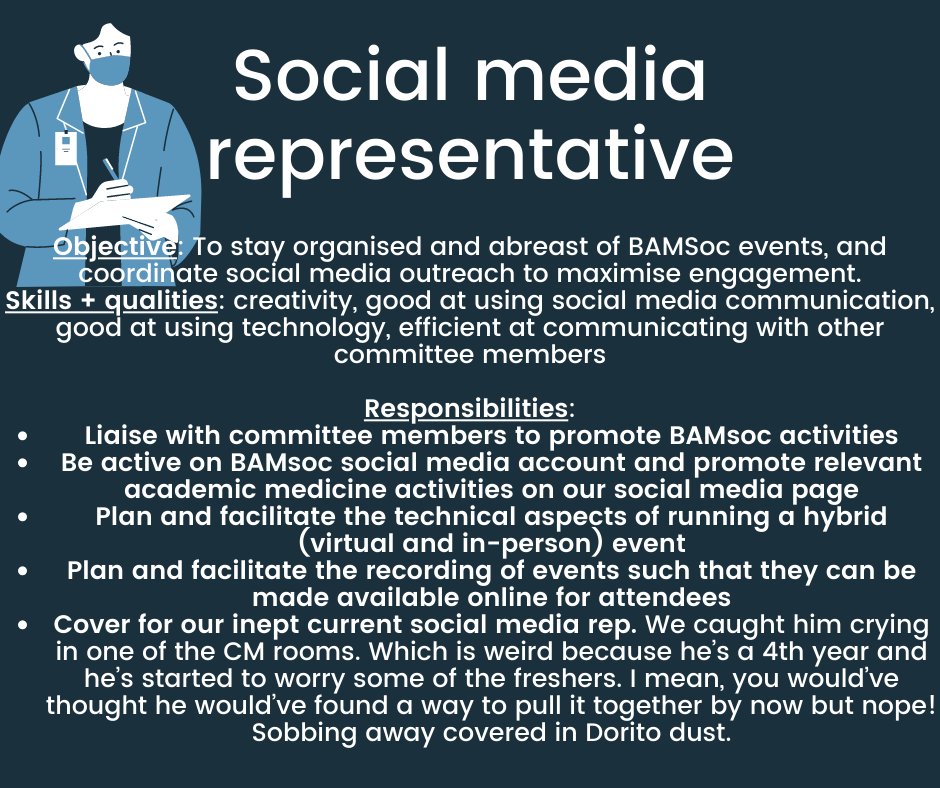 UBMS BAMSoc tweet media