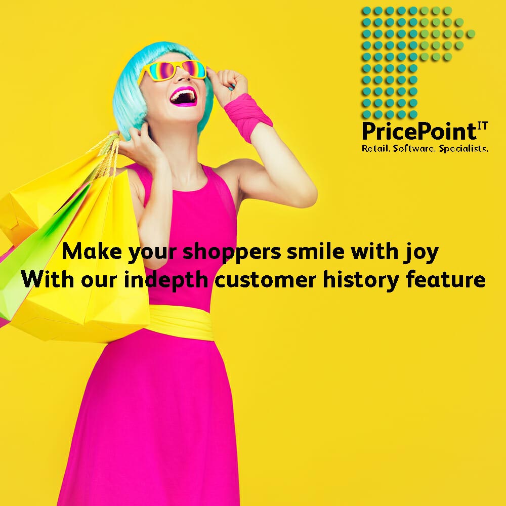 pricepointit's tweet photo. Our in-depth customer history feature allows you to create discounts, vouchers, rewards and more, for your loyal customers. Give them what they deserve with our easy to use software solution that is fully integrated with all your loyalty needs.
#happycustomers #Smiles #Discounts https://t.co/bZV4NotPYG
