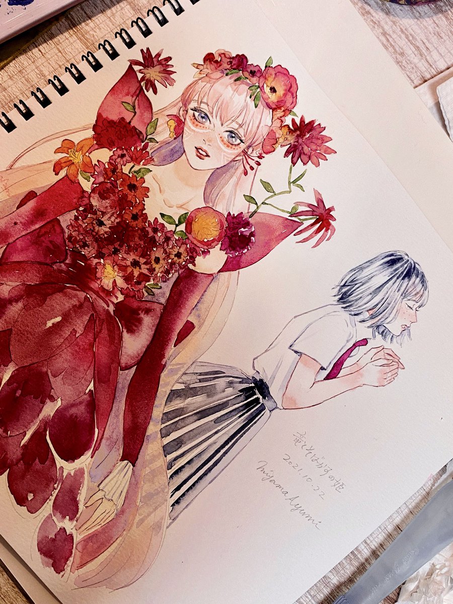 竜とそばかすの姫ファンアート💐
#FANART