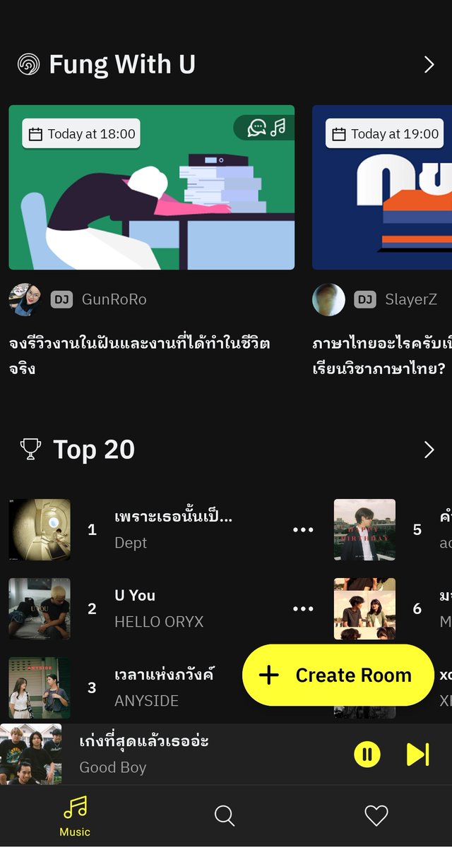 wasupretz's tweet photo. อยากให้แอพ T-pop มี music streaming แล้วเอาไปคิดคะแนนด้วย นี่พร้อมจ่ายแพ็คเกจนะเออ สนับสนุนของไทย แอพของไทยตอนนี้ก็มีนะอย่าง Fungjai แต่จะมีเฉพาะเพลงอินดี้ #TpopApplication #TPOP https://t.co/NJM266j1yx