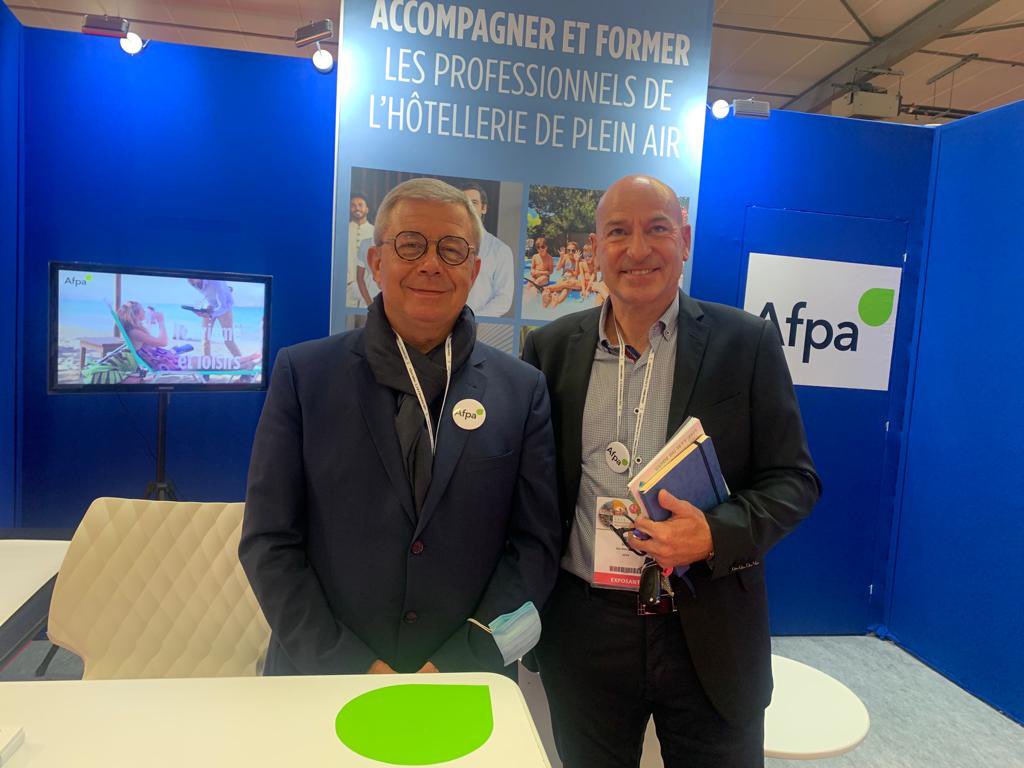 Afpa_Occitanie's tweet photo. #ENDIRECT de la 42ème édition du Salon professionnel des équipements de l’hôtellerie de plein air @SalonSETT à Montpellier ⛱ @montpellier_ @Afpa_Formation @Occitanie @Poleemploi_oc https://t.co/kOwoaWQJsE