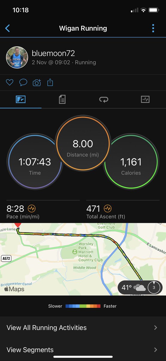 Andy1972_'s tweet image. It’s easy to enjoy running when the route looks like this. #loopline