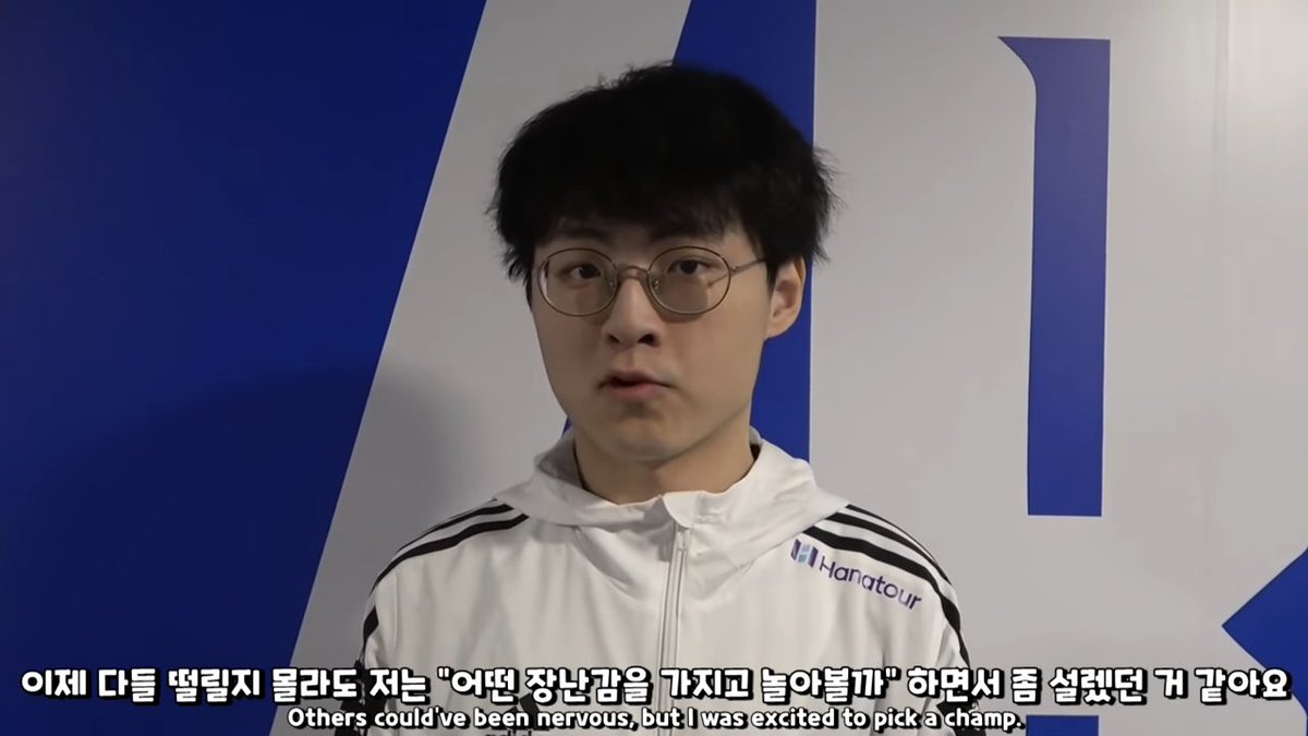 ShowMaker on T1 vs DK fifth game #Worlds2021

"But I had so many other champions in my pocket. Not just Zoe. The exciting stuff, the fun stuff, the champions you wouldn't imagine. 

Maybe everyone was shaking, but I was excited, wondering "which toy should I have fun with next?""