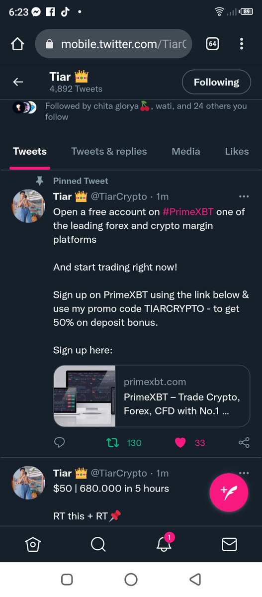 VargasJonnel's tweet photo. @TiarCrypto Done https://t.co/0gzrUaSYOb
