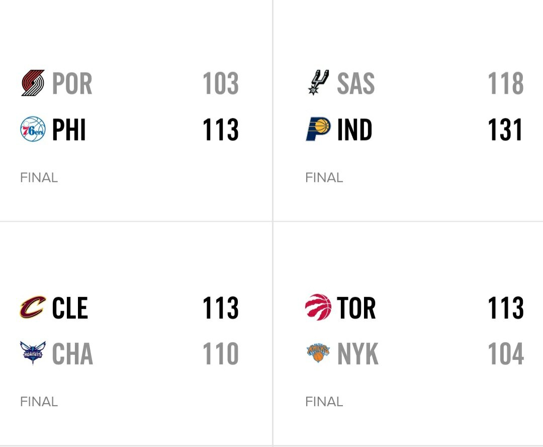 Dün gece NBA'de dokuz mücadele oynandı. Toronto Raptors, Knicks'i mağlup etmeyi başarırken, Bulls ise Celtics'i 128-114 yendi. #NBA75 #nba #WeTheNorth #BullsNation