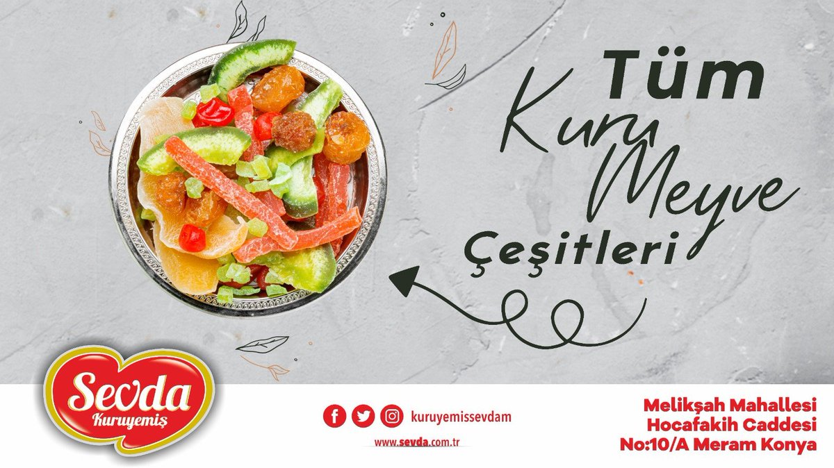 KuruyemisSevdam's tweet photo. Tüm kuru meyve çeşitleri ile hizmetinizdeyiz..

Sevda Kuruyemiş Yaka'da.. https://t.co/X9V2foA0Cb