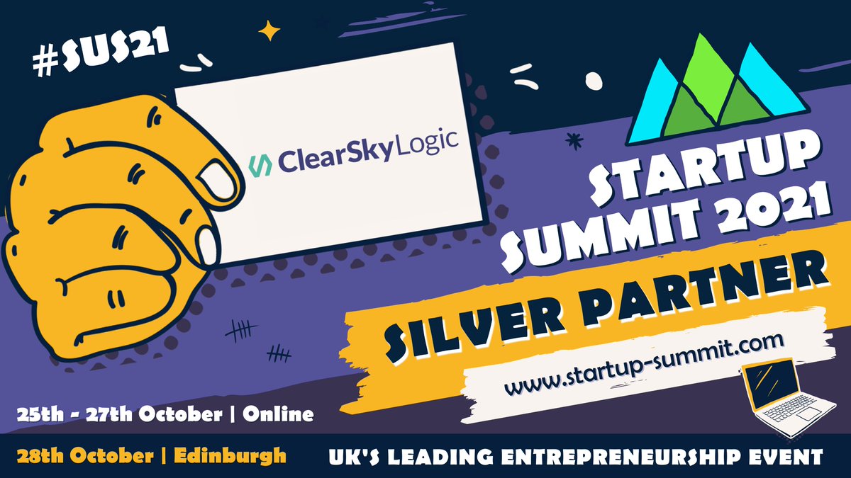Startup_Summit_'s tweet photo. The #SUS21 live talks and interviews may be over, however the event is still open for replays &amp; networking!

Be sure to check out the @ClearskyLogic booth and book a meeting to find out how the team can help you on your digital transformation journey!

🔗 https://t.co/pzjyzBhpMU https://t.co/FQvCGT8S7U
