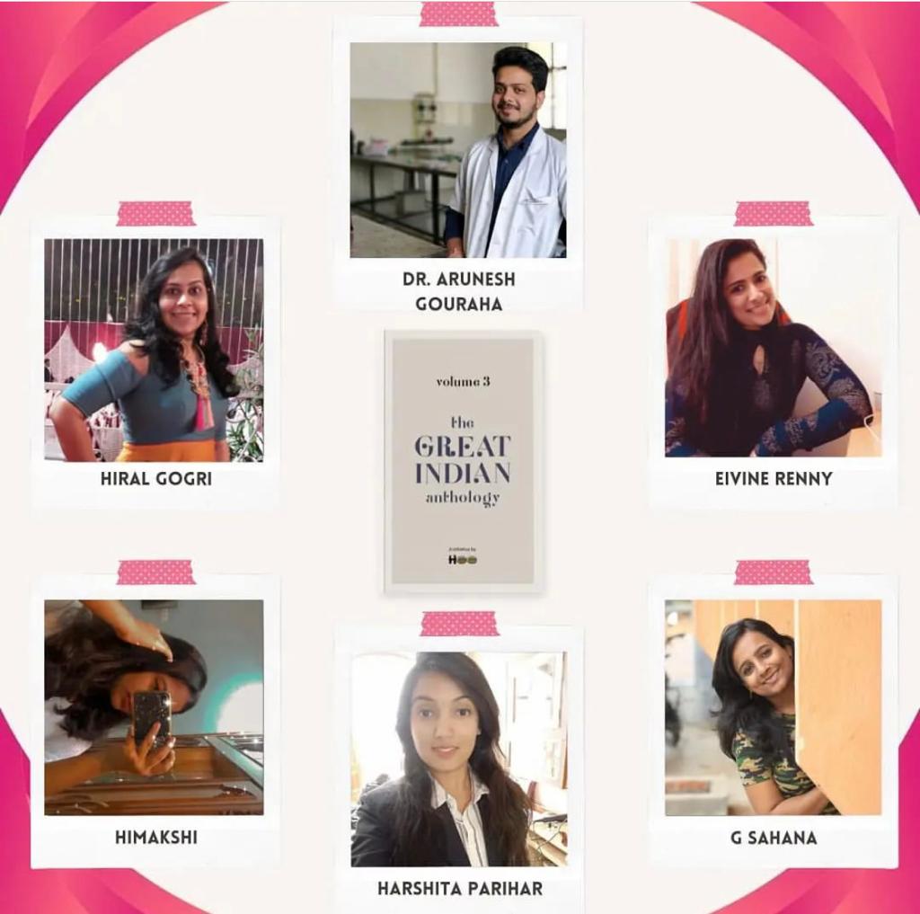digitalseoinch's tweet photo. Ms. Eivine one of the featured poets in @HalfBakedBeans Great Indian Anthology Volume-1 and Volume- 2. We wish her all the very best and look forward to many more published write-ups from her.

#digitalseo #anthology #poem #collectionsofpoem #indiananthology #poets #poetry https://t.co/sHB4JU9wkW
