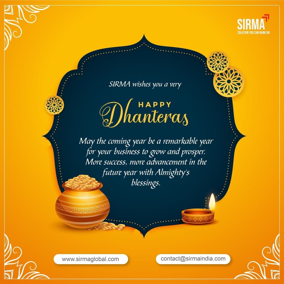 SirmaLtd's tweet photo. Sirma Business Consulting Wishes You All A Happy Dhanteras.

https://t.co/s4irSM2BMS

#dhanteras #diwali2021 #sirmabusinessconsulting #flexcube #corebanking #roboticprocessautomation #digitalbanking #rpa https://t.co/BmmOZLKhZo
