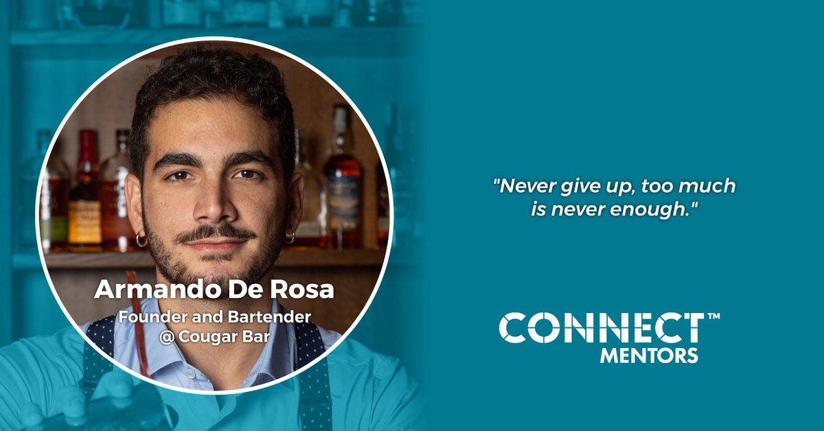 Connectmentors's tweet photo. This week we are introducing Armando De Rosa to the CM community #mentoroftheweek 👋🏼

Armando is the Founder of Cougar Bar, based in Italy, Aversa. Welcome onboard Armando!

Find out more: https://t.co/Z9D7mZI8Ae

#mentoring #connect #support #community #network #HR #Hospitality https://t.co/xJjcxqOsiv