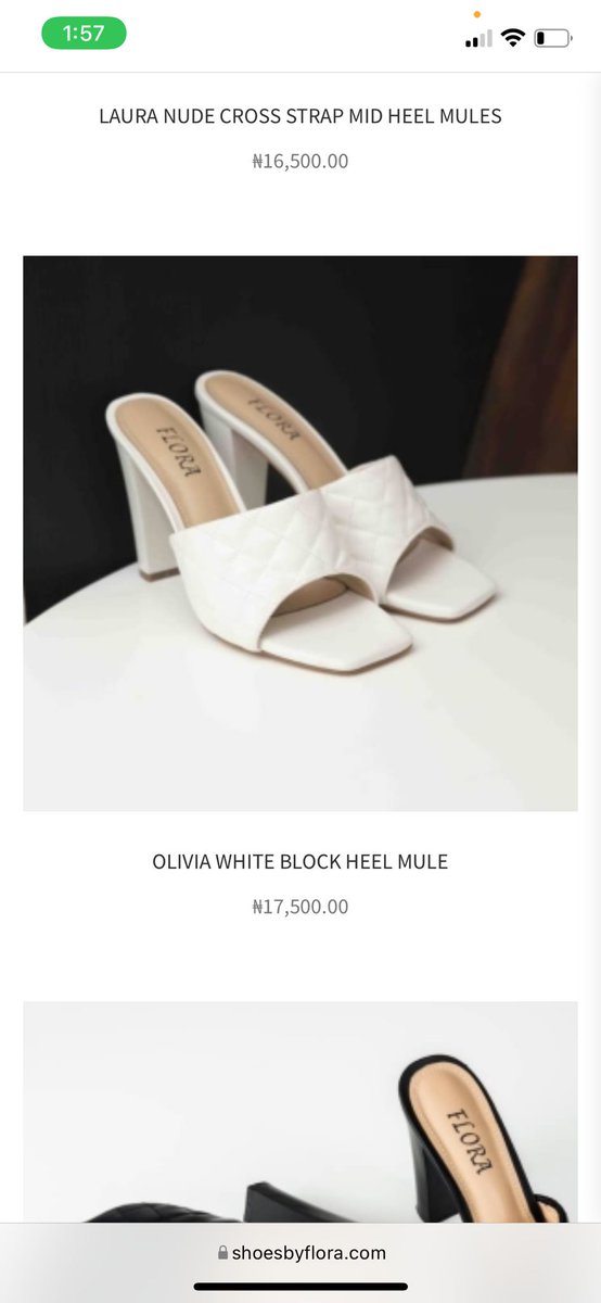 Ethel_official's tweet photo. Shoes by Flora drop 2 is still out and selling, visit the website today, make orders, no more buying quantity, it's time to buy quality. Pls order nowwww
WhatsApp: +2348129427664 or https://t.co/zUfmzLgbx9
#ShoesByFloraDrop2 #SBFDrop2 https://t.co/qYaOmrAMML