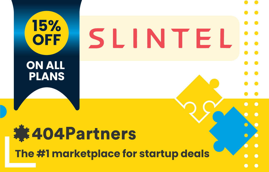 404Partners's tweet photo. Frustrated with those cold calls? @Slintel_Inc is a sales intelligence tool that helps you identify high-intent buyers in your target market to make more productive calls. Slintel is offering 15% off on all plans, which you can claim here: https://t.co/b2pUnBjrA3 https://t.co/3WsFh2ZTj0