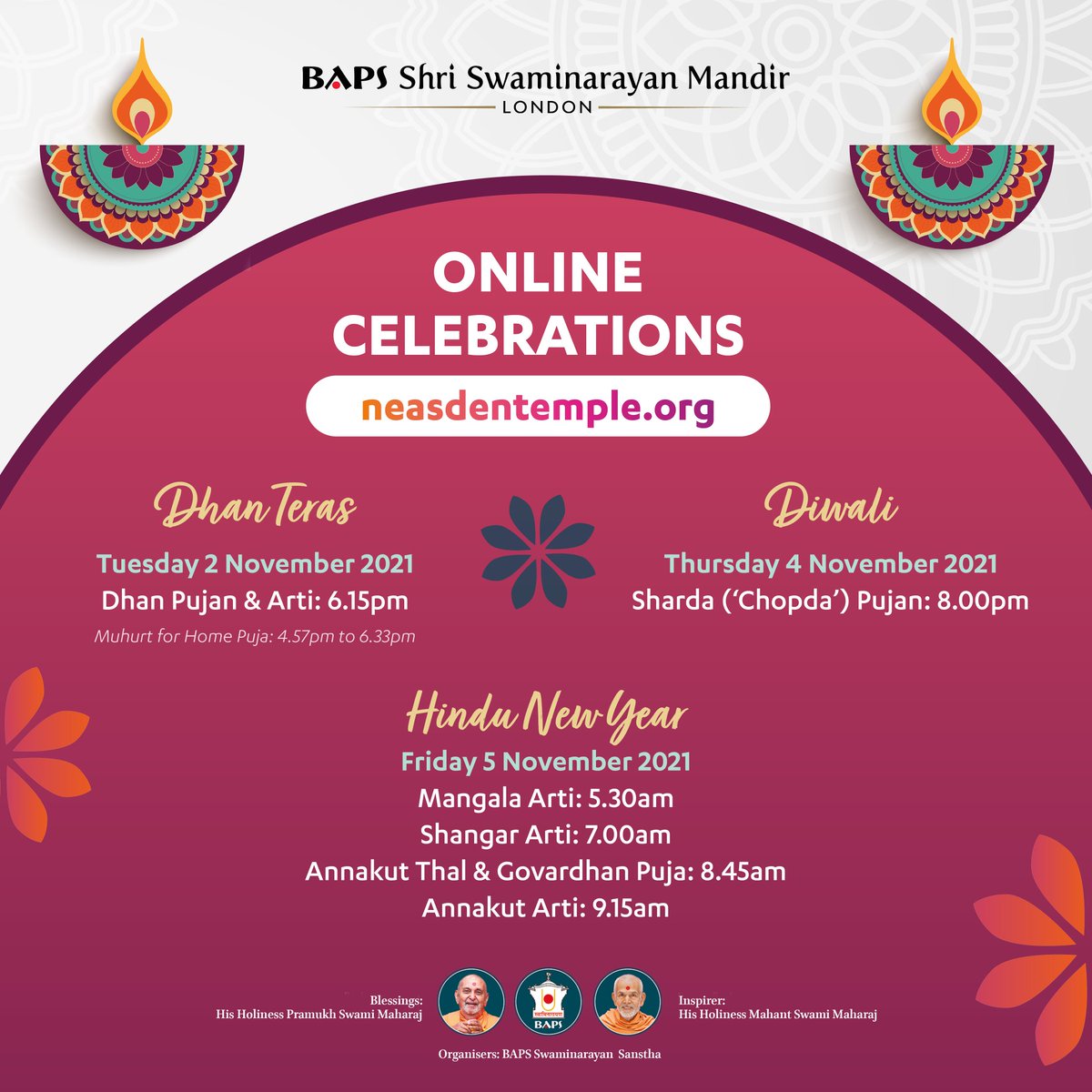 Neasden Temple tweet media