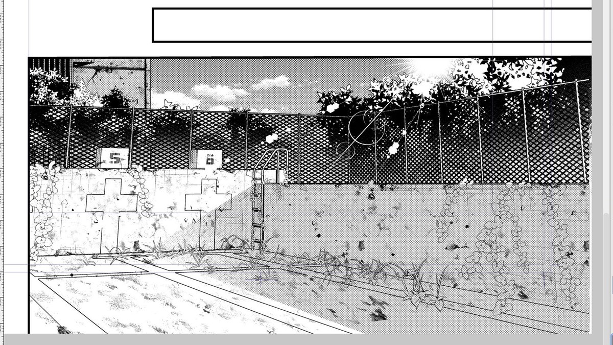 冬も近づく今日この頃ですが、本誌次の回はプール回になりました😌(季節感ガン無視) 