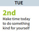 Our #kindnesschallenge today, the 2nd day of our campaign is - Make time today to do something kind for yourself!
What will you do today? maybe actually taking your coffee break, taking a healthy lunch, speak more kindly to yourself??
#kindesschallenge #kindtoyourself #taketime
