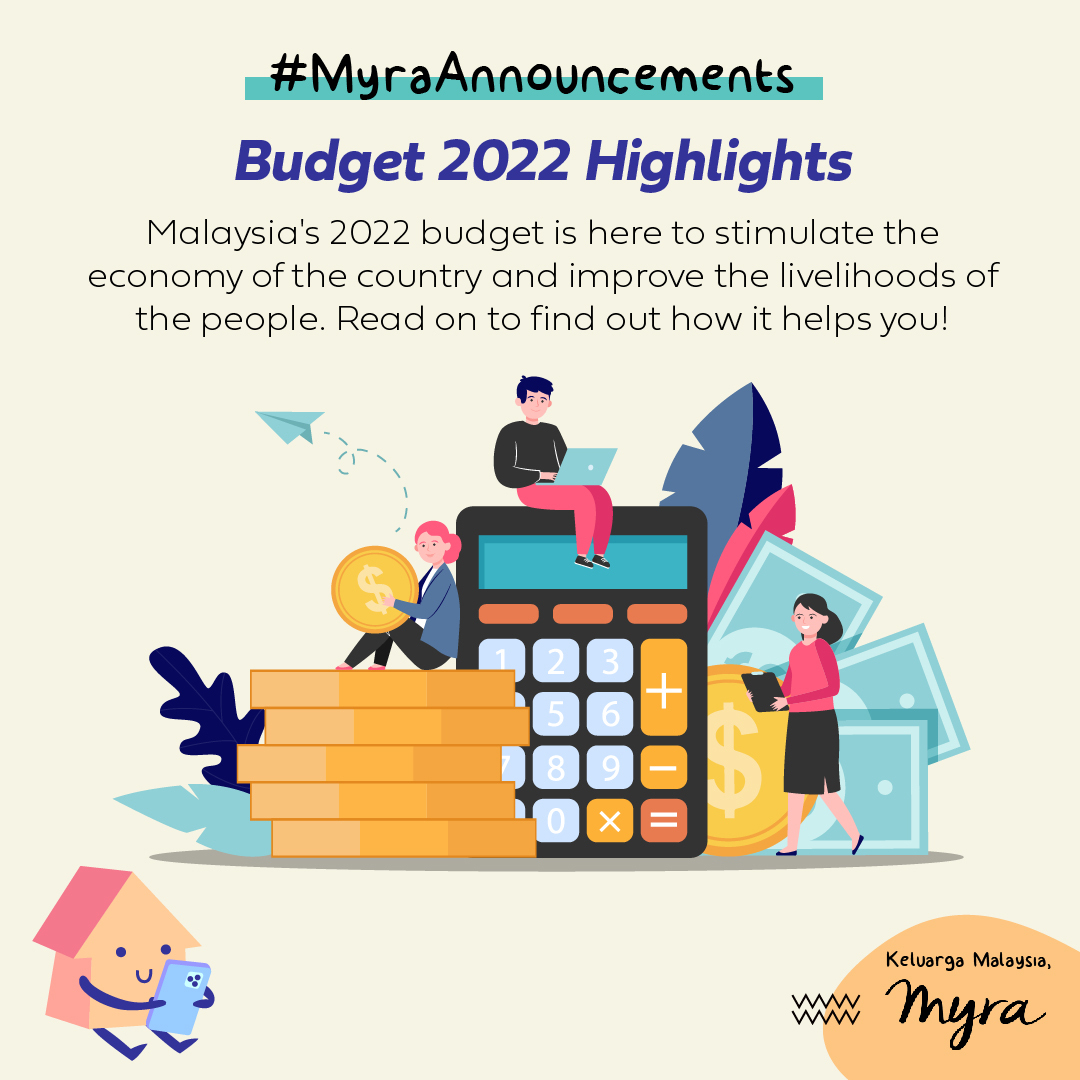 _askmyra's tweet photo. Budget 2022 is out! Swipe to find out now it can aid you and your family! 

#budget2022 #financialaid #property #propertymalaysia https://t.co/QGSpgfDM22