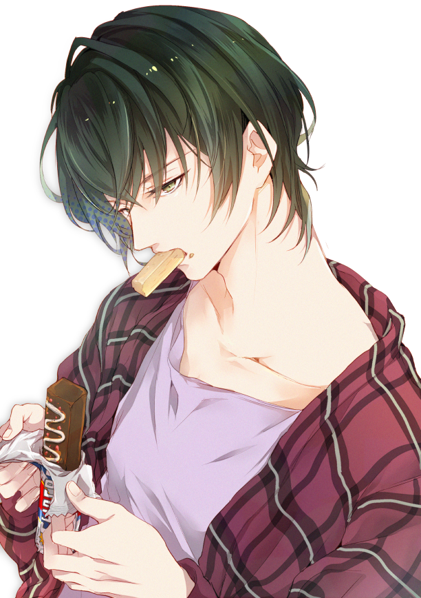 「ステージ回って甘い物がドロップしたらとりあえず食わせてる 」|駒田ハチのイラスト